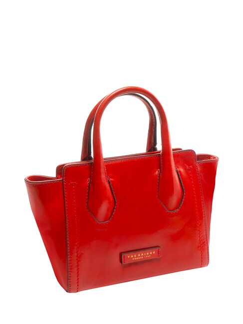 FIONA Sac fourre-tout en cuir avec bandoulière flamenco abb. or - Sacs pour Femme