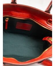 THE BRIDGE FIONA Sac fourre-tout en cuir avec bandoulière flamenco abb. or - Sacs pour Femme - 5