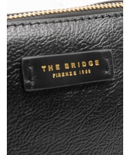 THE BRIDGE CARLOTTA Trousse de beauté en cuir black Gold - Trousses - 3