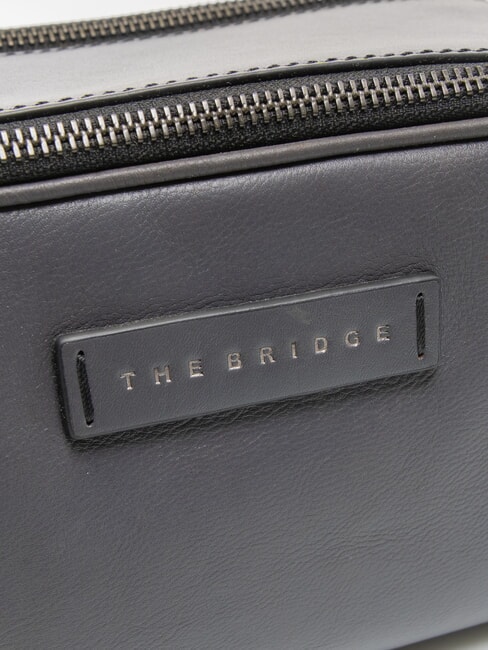 FILIPPO Trousse de beauté en cuir abb gris ruthénium foncé - Trousses