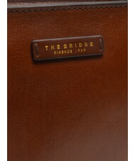 THE BRIDGE LUCIA Sac à bandoulière en cuir MARRON - Sacs pour Femme - 3