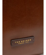 THE BRIDGE LUCIA Sac à bandoulière Hobo en cuir MARRON - Sacs pour Femme - 3