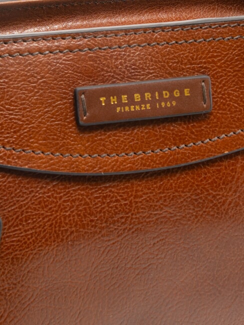 ANGELA Sac &agrave; bandouli&egrave;re en cuir MARRON - Sacs pour Femme