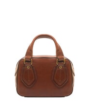 THE BRIDGE DAPHNE Mini sac de coffre en cuir MARRON - Sacs pour Femme - 4