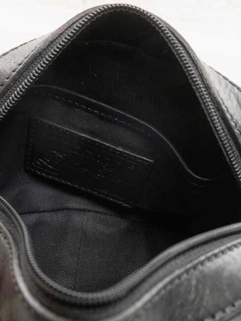 DAPHNE Sacoche en cuir pour appareil photo black Gold - Sacs pour Femme