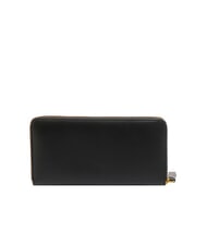 THE BRIDGE AMELIA Grand portefeuille zippé black Gold - Portefeuilles Femme - 3