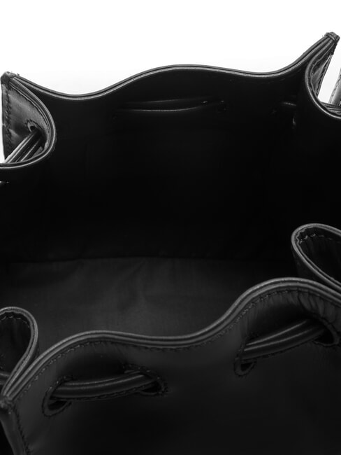 CAMILLA Sac seau en cuir black Gold - Sacs pour Femme