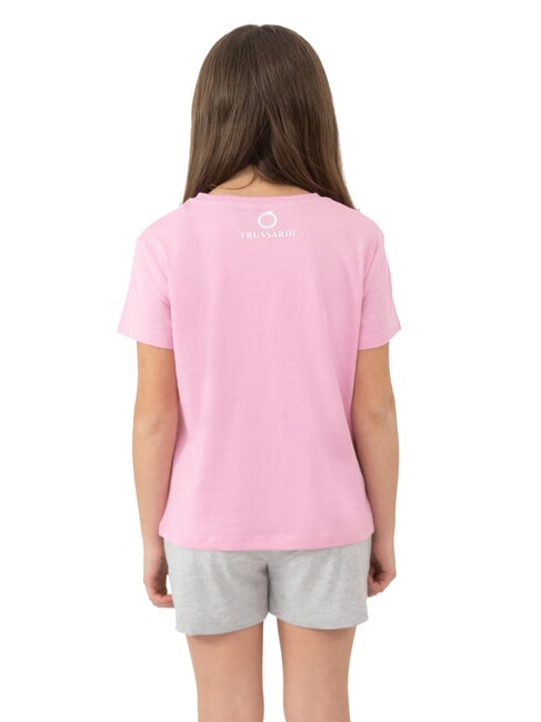 GRIGES Ensemble t-shirt et bermuda mélange rose/gris - Survêtements pour enfants