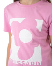 TRUSSARDI GRIGES Ensemble t-shirt et bermuda mélange rose/gris - Survêtements pour enfants - 2