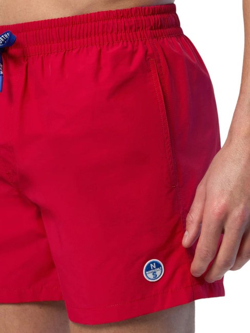 VOLLEY Maillot de bain boxer avec logo rouge - Maillots de bain