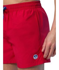 NORTH SAILS VOLLEY Maillot de bain boxer avec logo rouge - Maillots de bain - 4