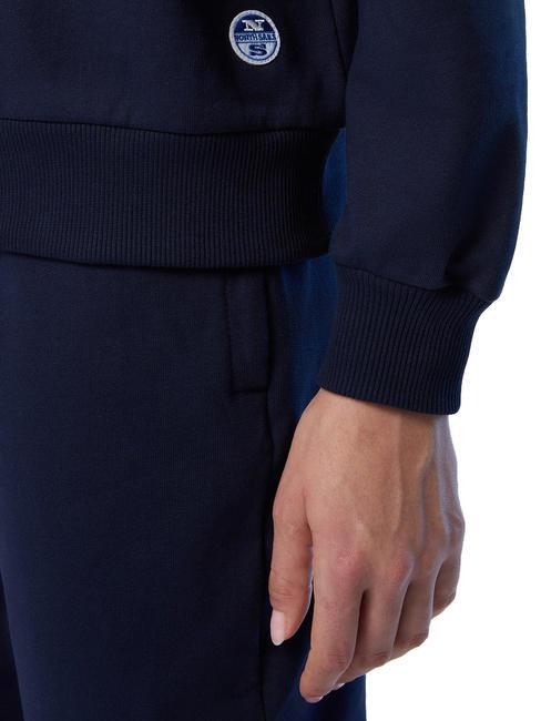 WE ALL HAVE A CHOICE Sweat-shirt en coton bleu marine - Sweat-shirts pour femmes