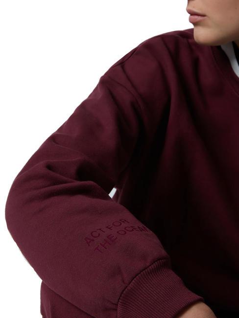 WE ALL HAVE A CHOICE Sweat-shirt en coton Confiture - Sweat-shirts pour femmes