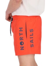 NORTH SAILS VOLLEY Costume de boxeur avec logo latéral Orange vif - Maillots de bain - 4