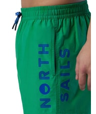 NORTH SAILS VOLLEY Costume de boxeur avec logo latéral abeille verte - Maillots de bain - 4
