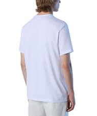 NORTH SAILS NEWPORT T-shirt en coton avec logo en forme d'arche blanc - T-shirt - 2