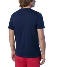 NORTH SAILS LINE PRINT T-shirt en coton avec maxi imprim&eacute; bleu marine - T-shirt - 2