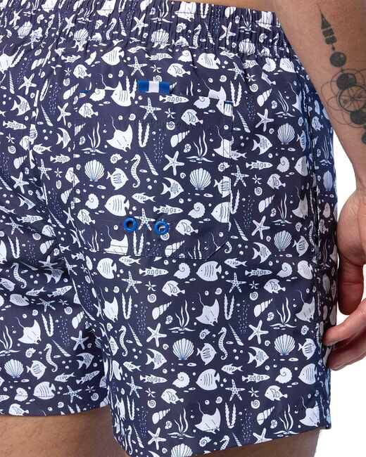 VOLLEY Maillot de bain boxer imprimé combinaisons 15 - Maillots de bain