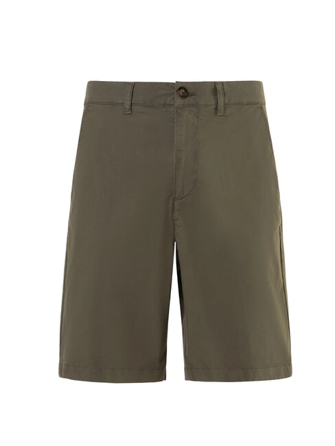 FREEDOM Short chino en coton olives poussiéreuses - Pantalon