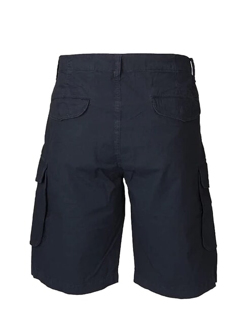 AMERICA Short cargo en coton bleu marine - Pantalon