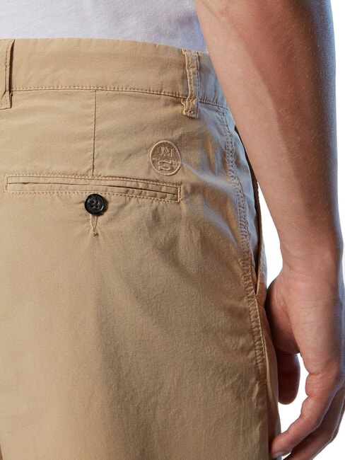 FREEDOM Short chino en coton Miel - Pantalon