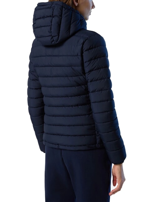 NAOMI Veste &agrave; capuche bleu marine - Vestes pour femmes