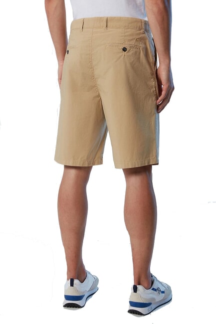 FREEDOM Short chino en coton Miel - Pantalon