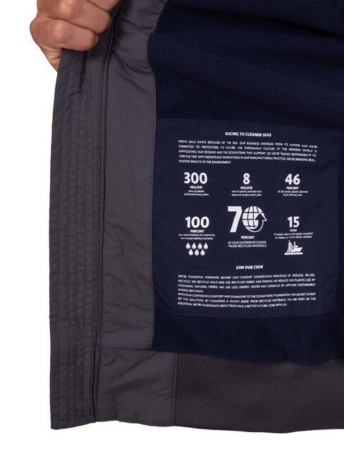 SAILOR Veste entièrement zippée asphalte - Vestes pour hommes