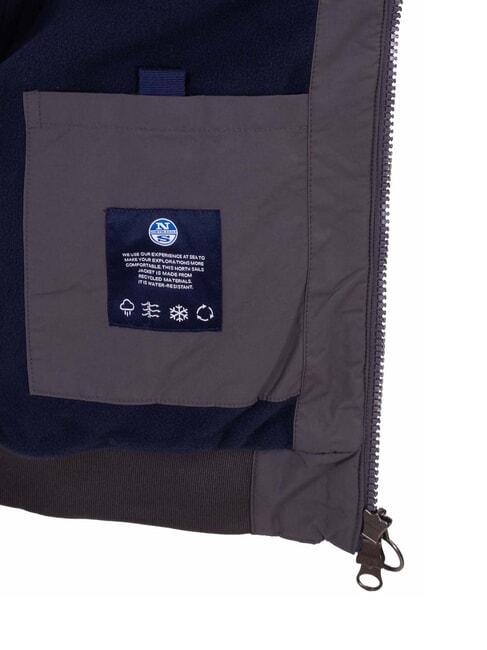 SAILOR Veste entièrement zippée asphalte - Vestes pour hommes