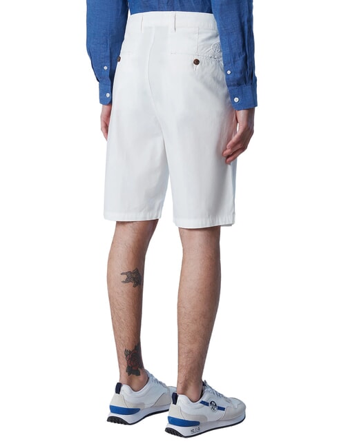 FREEDOM Short chino en coton blanc - Pantalon