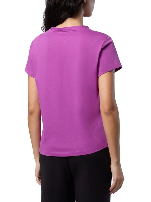 BASIC T-shirt en coton à manches courtes mauve - T-shirt