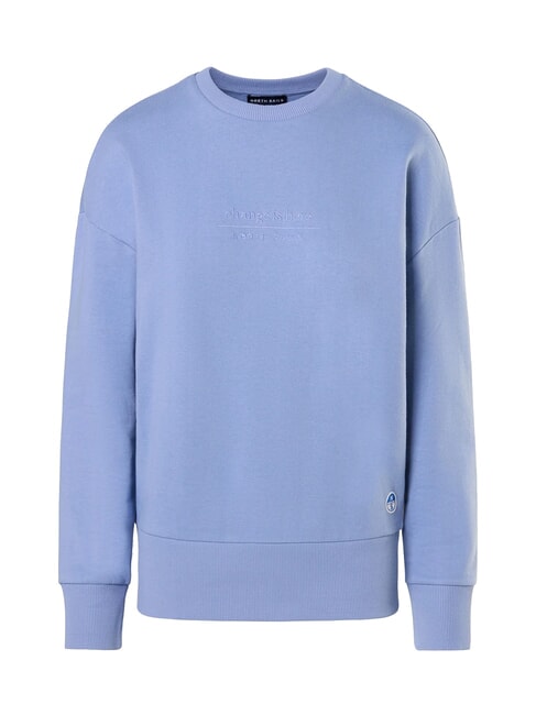 BASIC Sweat-shirt ras du cou en coton sommet - Sweat-shirts pour femmes