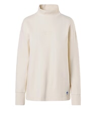 NORTH SAILS BASIC Sweat-shirt à col roulé en coton Guimauve - Sweat-shirts pour femmes - 4