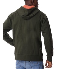 NORTH SAILS LOGO Sweat &agrave; capuche enti&egrave;rement zipp&eacute; vert for&ecirc;t - Pulls molletonn&eacute;s - 3