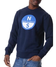 NORTH SAILS GRAPHIC Sweat-shirt ras du cou en coton bleu marine - Pulls molletonnés - 2