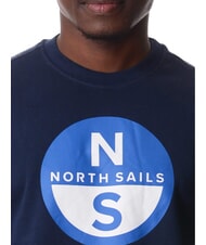 NORTH SAILS GRAPHIC Sweat-shirt ras du cou en coton bleu marine - Pulls molletonnés - 3