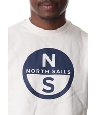 NORTH SAILS GRAPHIC Sweat-shirt ras du cou en coton Guimauve - Pulls molletonnés - 2