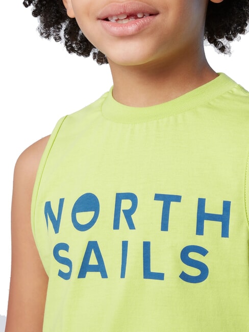 PRINTED KIDS Pull à emmanchures en coton chaux acide - Tee-shirt enfant