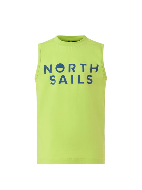 PRINTED KIDS Pull à emmanchures en coton chaux acide - Tee-shirt enfant