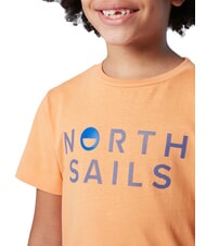NORTH SAILS STRIPED KIDS T-shirt à manches courtes Tangerine - Tee-shirt enfant - 3