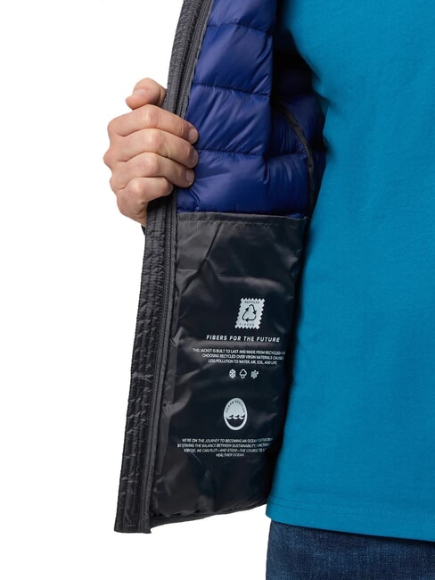 SKYE HOODIE Doudoune &agrave; capuche asphalte - Doudounes homme