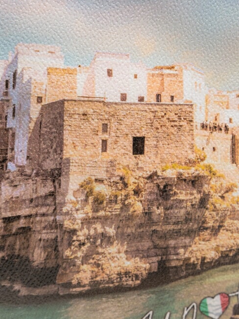 YESBAG Sac à bandoulière avec imprimé Polignano - Sacs pour Femme