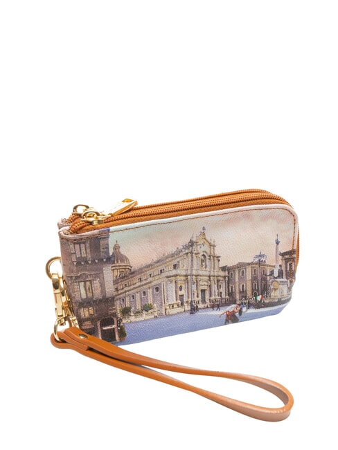 YESBAG SPECIAL Porte-cartes à double fermeture éclair Cathédrale de Catane - Portefeuilles Femme