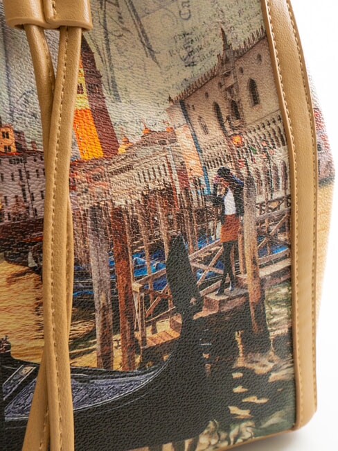 CITY LIFE Sac seau &agrave; bandouli&egrave;re romantique - Sacs pour Femme