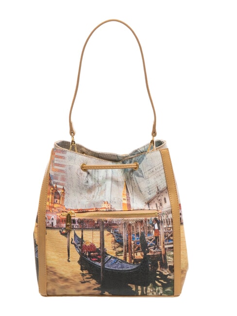 CITY LIFE Sac seau &agrave; bandouli&egrave;re romantique - Sacs pour Femme