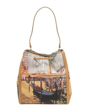 YNOT CITY LIFE Sac seau &agrave; bandouli&egrave;re romantique - Sacs pour Femme - 4