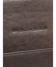 PIQUADRO BLACK SQUARE  Sac à dos pour ordinateur portable 13,3", en cuir MORO - Sacs à dos pour ordinateur portable - 3