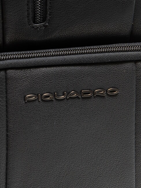 URBAN BTOB Sac à dos en cuir pour ordinateur portable 14 pouces Noir - Sacs à dos pour ordinateur portable