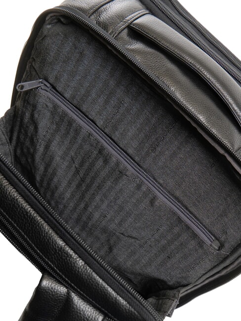 P15 PLUS Sac à dos en cuir pour pc 17" Noir - Sacs à dos pour ordinateur portable