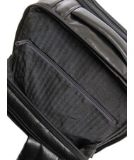 PIQUADRO P15 PLUS Sac à dos en cuir pour pc 17" Noir - Sacs à dos pour ordinateur portable - 5